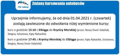 rozkład jazdy pks Elbląg Elbląg